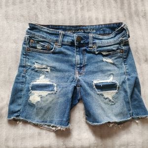 American Eagle Jean Shorts Size 2